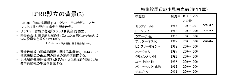 ECRR2003報告における新しい低線量被曝評価の考え方 p.07-08