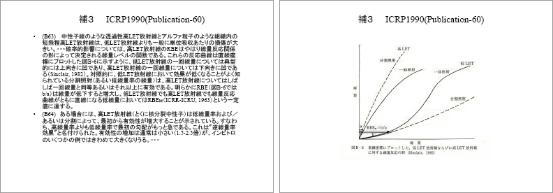 ECRR2003報告における新しい低線量被曝評価の考え方 p.49-50